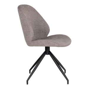 Scaun dining Monte Carlo, Gri, 60x50x88 cm