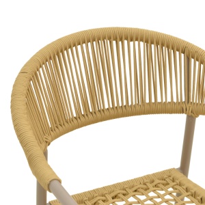 Scaun gradina, Ammos, Maro, 57x61x82 cm - Img 7