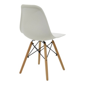 Scaun Julita, Alb, 46x52x81 cm - Img 2