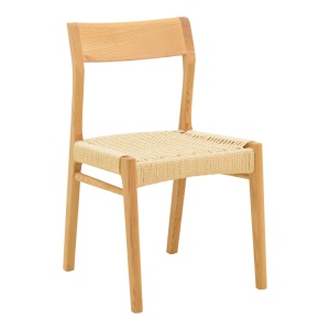Scaun, Karlinda, Natural, 47.5x55x81 cm