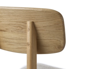 Scaun LIVO, Nisipiu deschis, 55x82x46 cm - Img 2