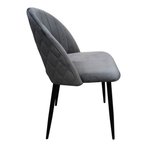 Scaun, Lovingo, Antracit, 50x47x85.5 cm - Img 3