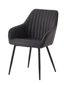 Scaun NOLAN V1, Gri, 60x84x58 cm