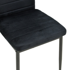 Scaun Parker, Negru, 41x48x96 cm - Img 7