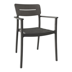 Scaun Pilma, Antracit, 57x54x82 cm