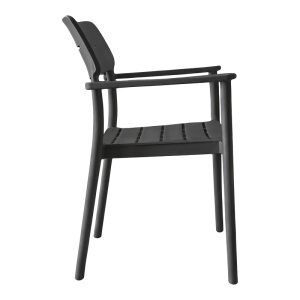 Scaun Pilma, Antracit, 57x54x82 cm - Img 3