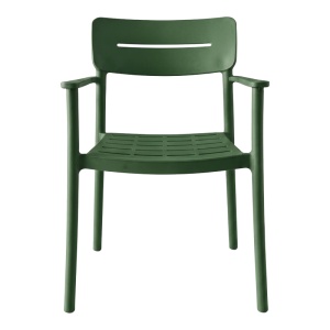 Scaun Pilma, Verde inchis, 57x54x82 cm - Img 4