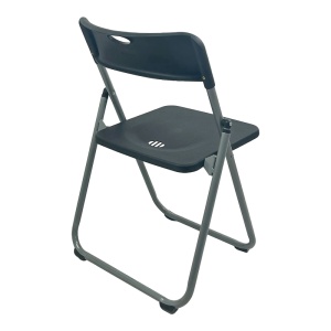 Scaun Pliabil, Edison, Negru, 49x38x73 cm - Img 3