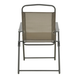 Scaun pliabil, Vela, Antracit, 53x58x90 cm - Img 6