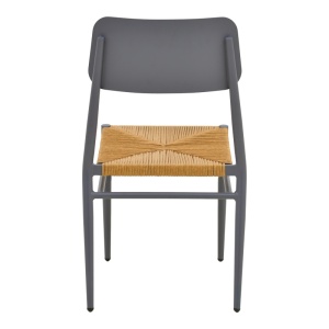 Scaun Stivuibil, Giardino, Antracit, 56x45x82 cm - Img 6