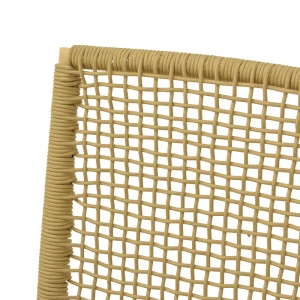 Scaun stivuibil, Weave, Bej, 63x57x86 cm - Img 7