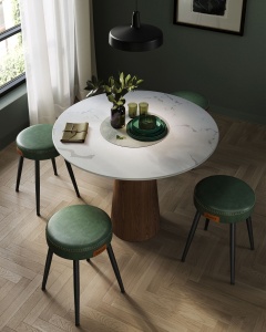 Scaun Vasagle Negru 48x48x48.2 cm - Img 3