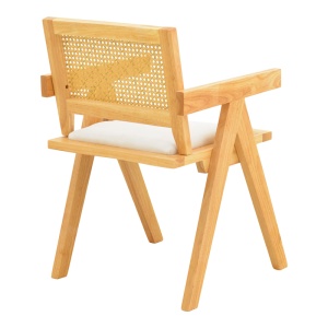 Scaun Winslow Alb 51x54x80 cm - Img 3