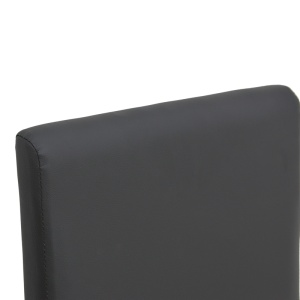 Scaun Zeben, Negru, 43.5x55.5x93.5 cm - Img 6