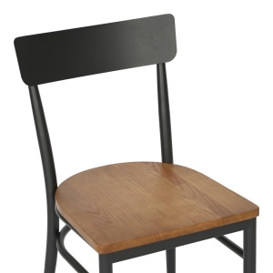 Scaun Zerca Gri inchis 49x44x82 cm - Img 7