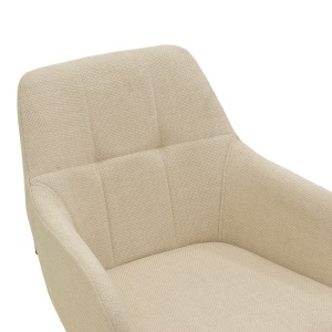 Scaun Zerfia Pako Bej 43x59.5x85 cm - Img 6