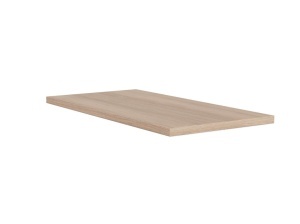 Set 2 piese Extensii masa Linley, Alb, 3x50x100 cm - Img 5