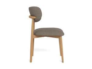 Set 2 piese Scaune dining Absalon, Gri, 79.5x45.5x51.5 cm - Img 4