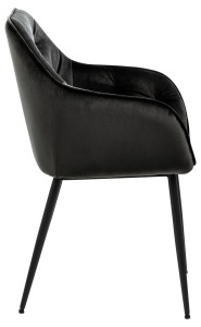 Set 2 piese Scaune dining Brooke V1, Gri, 83x58x55 cm - Img 5