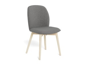 Set 2 piese Scaune dining Cindy, Gri, 89x49x56 cm - Img 2