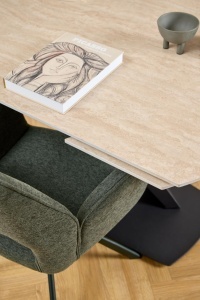 Set 2 piese Scaune dining Graham, Verde, 87x59x62 cm - Img 3