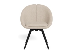 Set 2 piese Scaune dining Tenna, Maro, 82x60x56.5 cm - Img 3
