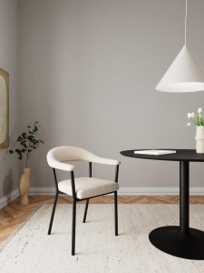 Set 2 piese Scaune dining Vivi, Maro, 78x56x53 cm