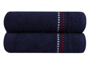 Set 2 Prosoape de Bucatarie Marina Dark Blue Yelken 50x70 cm (Bumbac 100%) - Img 3