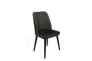 Set de 2 scaune Alfa-432, Kaki- Negru - Img 2