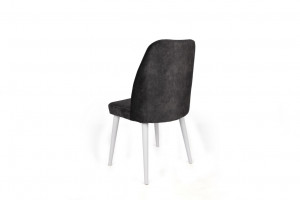 Set de 2 scaune Alfa-497, Antracit- Alb - Img 3