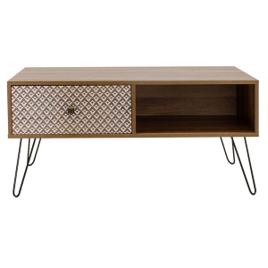 Set dormitor studenti canapea, comoda TV si masuta de cafea, 3 buc, Travis Boho, Antracit, 175x83x74 cm - Img 10