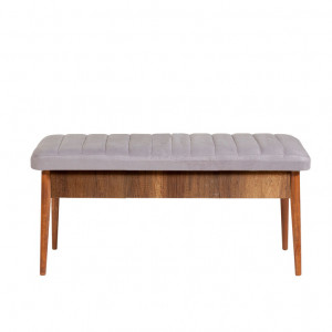 Set Masa si Scaune 4 Piese Vina 0701 - Soho, Walnut - Img 13