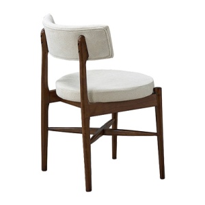 Set masa si scaune 7 buc Eleganza-Raudi Nuc 180x99x75.8 cm - Img 3