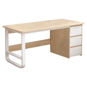 Set mobilier birou 2 buc Huey Natural 120x59x118 cm - Img 5