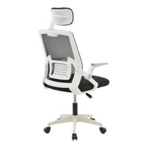 Set mobilier studenti birou si scaun de birou 2 buc Gloryn Pako World Alb 80x37x123 cm - Img 3