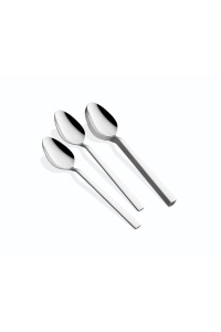 Set tacamuri 24 bucati Olympos24 Crom 21.6x1.8 cm - Img 6