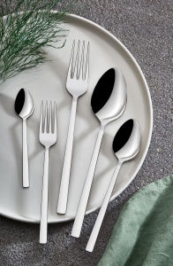 Set tacamuri 30 bucati Deniz30 Crom 21x4.2 cm