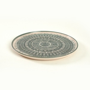 Set veselă din ceramică, 24 bucati Lavante splash Verde - Img 12