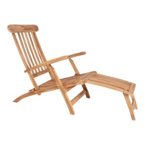 Sezlong terasa Arrecife, Natural, 150x60x95 cm