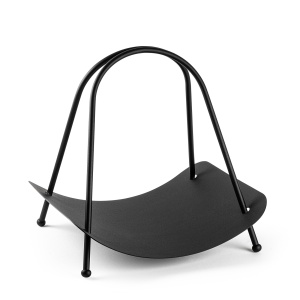 Suport lemne semineu GED-017 Negru 42x50x39 cm - Img 4