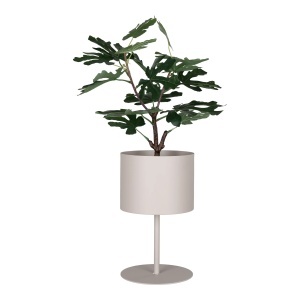 Suport pentru ghiveci Trofa, Bej, 21.5x21.5x36 cm - Img 2