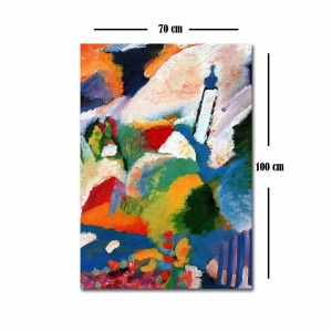 Tablou Bellaluna Multicolor 70x100x3 cm - Img 4
