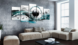 Tablou - Blue Eye 200x100 cm - Img 2
