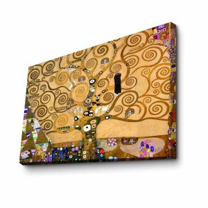 Tablou canvas FAMOUSART-022 Multicolor 70x100x3 cm - Img 3