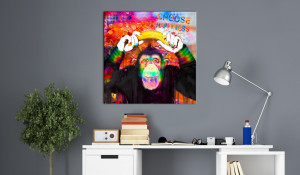 Tablou - Choose Happiness 40x40 cm - Img 2