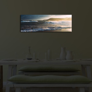 Tablou cu LED 3090İACT Multicolor 30x90x3 cm - Img 3