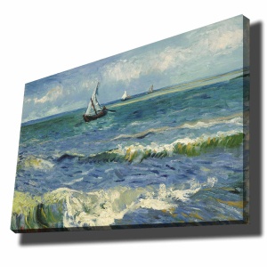 Tablou Evora Skyline Multicolor 70x100 cm - Img 2
