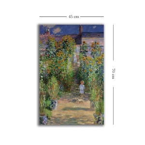 Tablou Golden Waveatte Multicolor 45x70 cm - Img 3