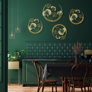 Tablou metalic Weifang Verde 70x70x7 cm - Img 5