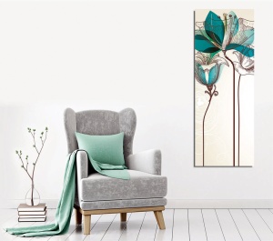 Tablou PC250 Multicolor 30x80x3 cm - Img 2
